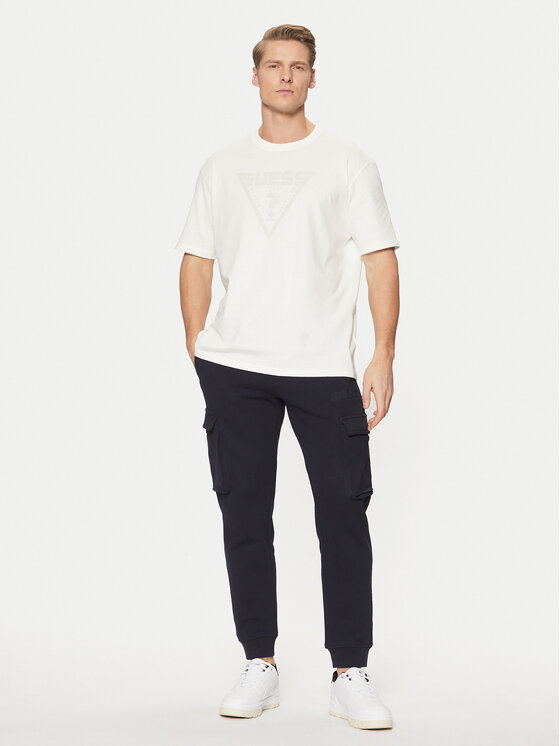 Guess Guess Pantaloni da tuta Z4YB08 K9V31 Blu scuro Regular Fit