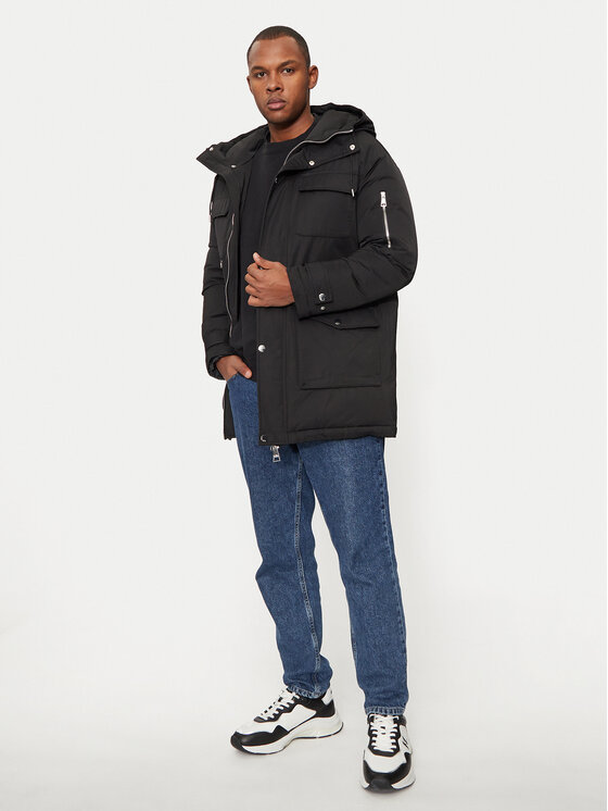 KARL LAGERFELD KARL LAGERFELD Parka 455003 544515 Czarny Regular Fit