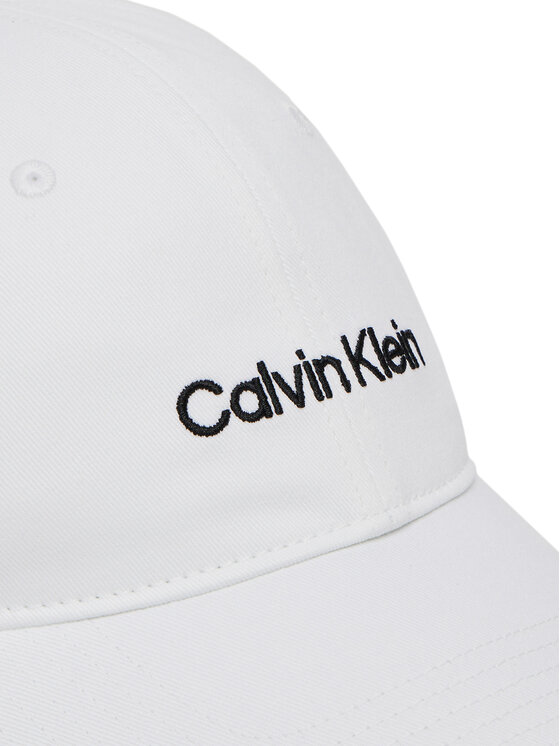 Calvin Klein Calvin Klein Шапка с козирка Logo Embroidery LV04D5003G Бял