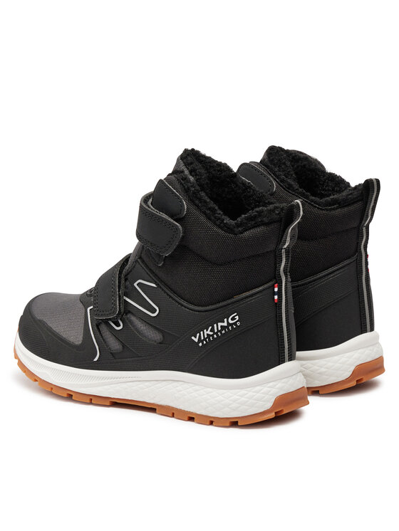 Viking Viking Čizme za snijeg Equip Defence Warm Wp 2V 3-94400-277 Crna