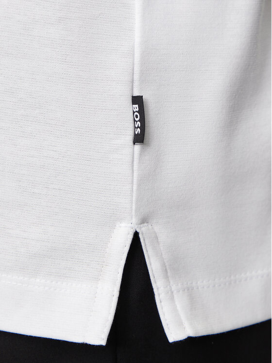 BOSS Boss Polokošeľa Parlay 143 50515596 Biela Regular Fit