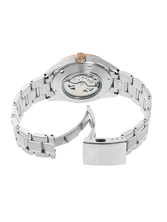 Orient Star Orient Star Zegarek RE-AV0123G00B Srebrny