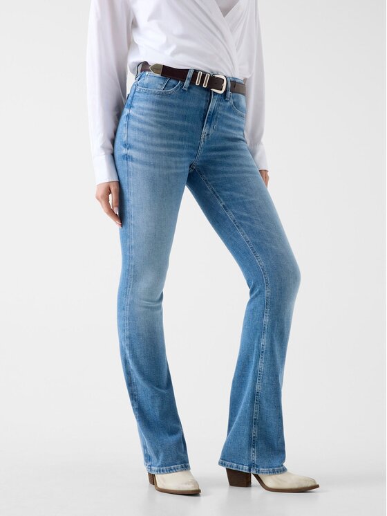 Guess Guess Jeansy 182697 Niebieski