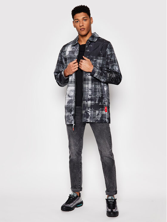 Nike Nike Kurtka przejściowa Kyrie CK6751 Szary Loose Fit