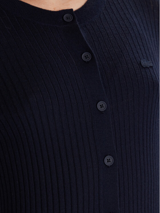 Lacoste Lacoste Кардиган AF4141 Тъмносин Slim Fit