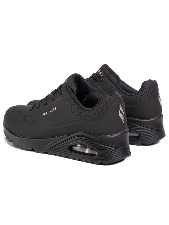 Skechers Skechers Sportcipő Uno-Stand On Air 73690/BBK Fekete