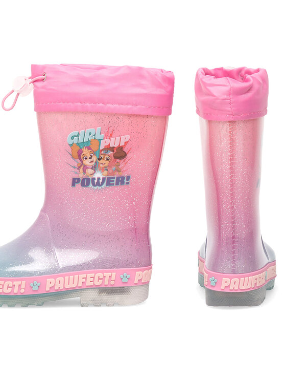 Paw Patrol Paw Patrol Гумени ботуши SS24-407PAW Розов