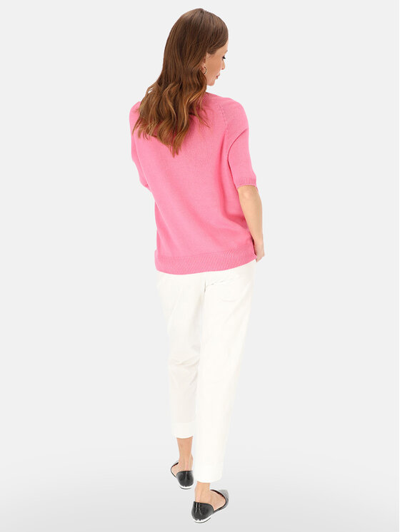 L’AF L’AF Sweter Rubi Różowy Reglan Fit