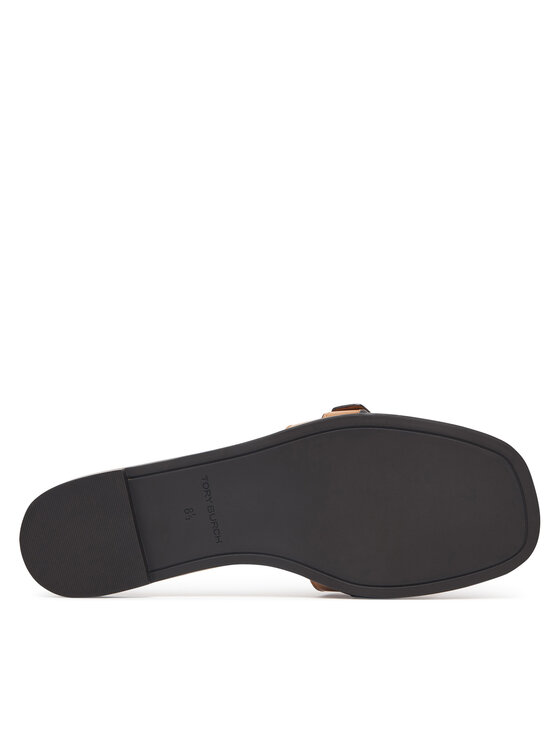 Tory Burch Tory Burch Iešļūcenes Romy Slide 183305 Brūns