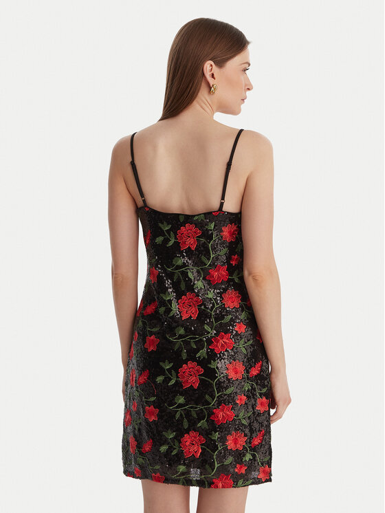 Vero Moda Vero Moda Kokteiļkleita Molly 10340993 Melns Slim Fit