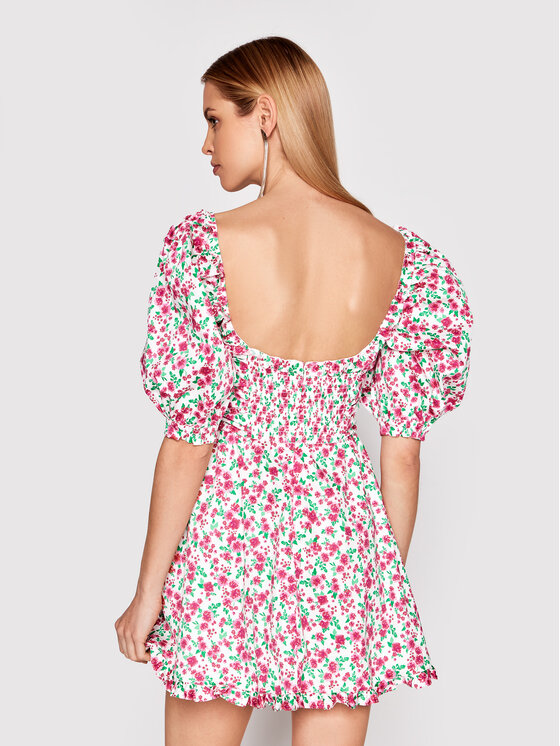 Abito da cocktail Petal CD2328 Multicolore Regular...