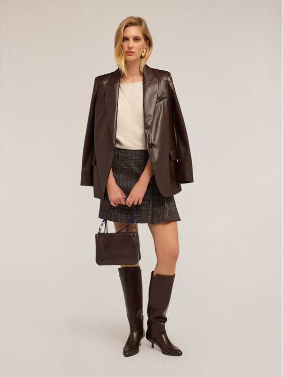 Motivi Motivi T-shirt G063W703439N002 Écru Regular Fit