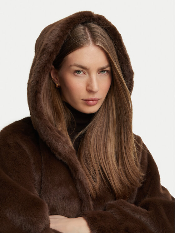 Luisa Spagnoli Luisa Spagnoli Krzno Stelle 543832 Rjava Oversize