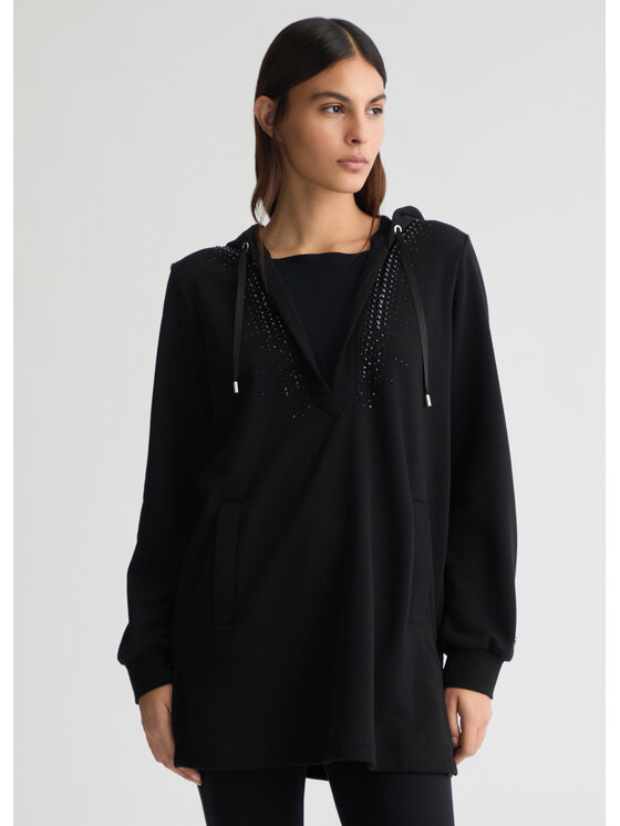 Liu Jo Liu Jo Bluza TA5015F Czarny Regular Fit