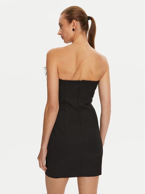 Marella Marella Abito da cocktail Lira 2423226072 Nero Slim Fit