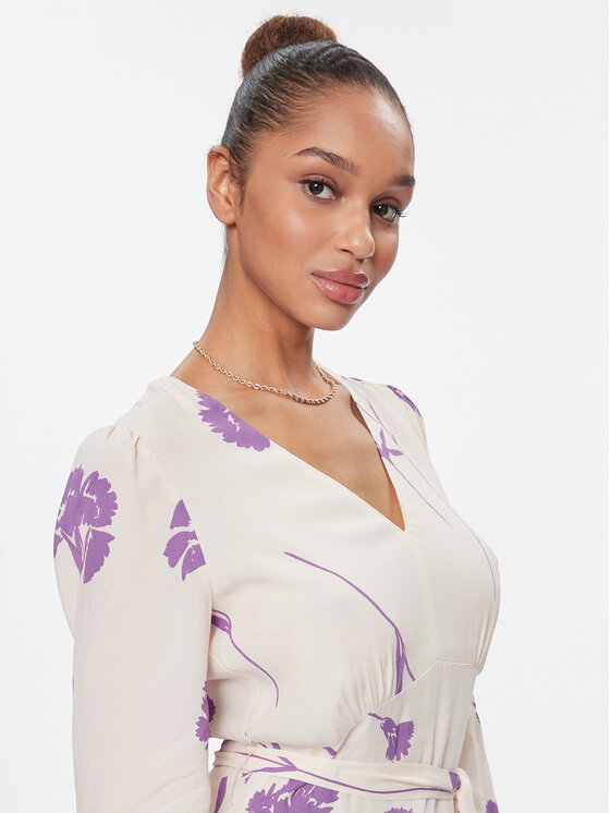 TWINSET TWINSET Vsakodnevna obleka 241TP2602 Écru Regular Fit