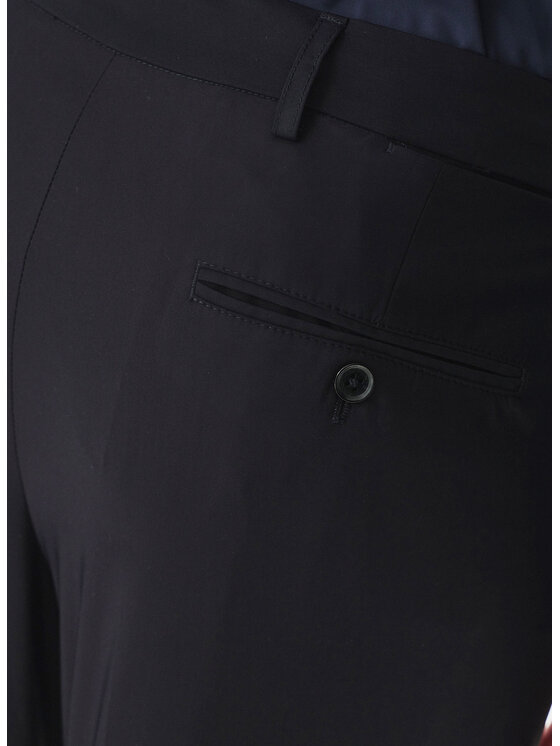 Pako Lorente Pako Lorente Spodnie garniturowe P24WF-6G-001 Granatowy Super Slim Fit