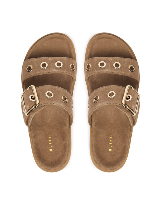 Inuikii Inuikii Шльопанці Tilda Buckle 1004.003.0631 Бежевий