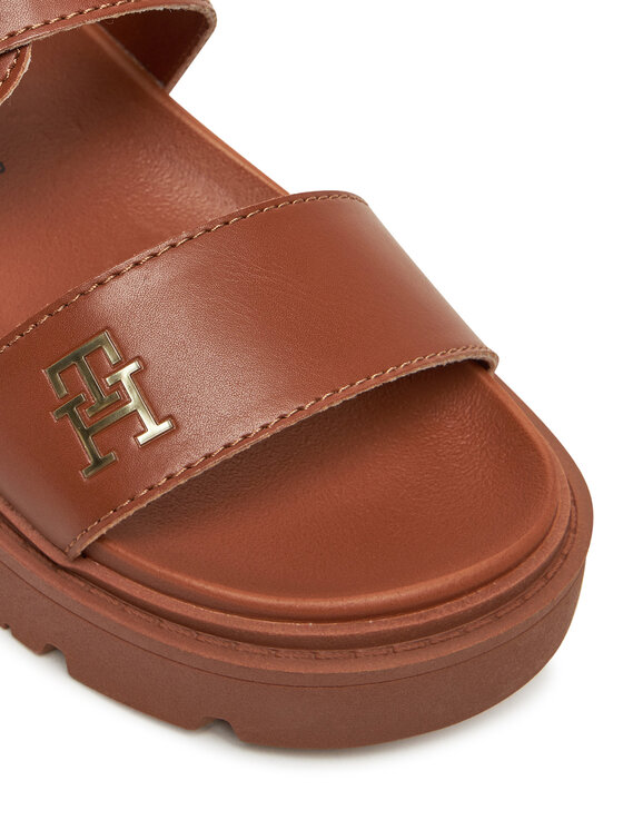 Tommy Hilfiger Tommy Hilfiger Sandali T3A2-33785-0326 S Rjava