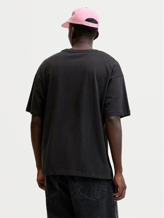 Jack & Jones Jack & Jones Tricou Eterna 12295526 Negru Loose Fit
