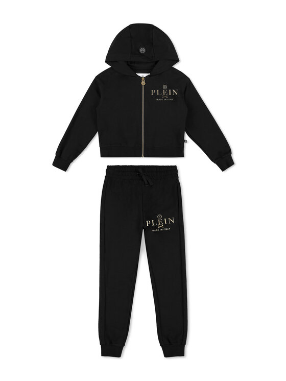 PHILIPP PLEIN PHILIPP PLEIN Sada top a kalhoty 3671 Černá Regular Fit
