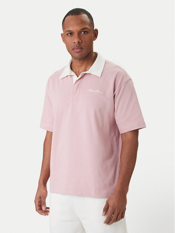Guess Jeans Guess Jeans Poloshirt M6GP13 KCYM1 Rosa Oversize