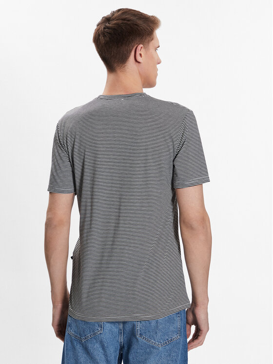 T-shirt Gedoto 84004 Nero Regular Fit