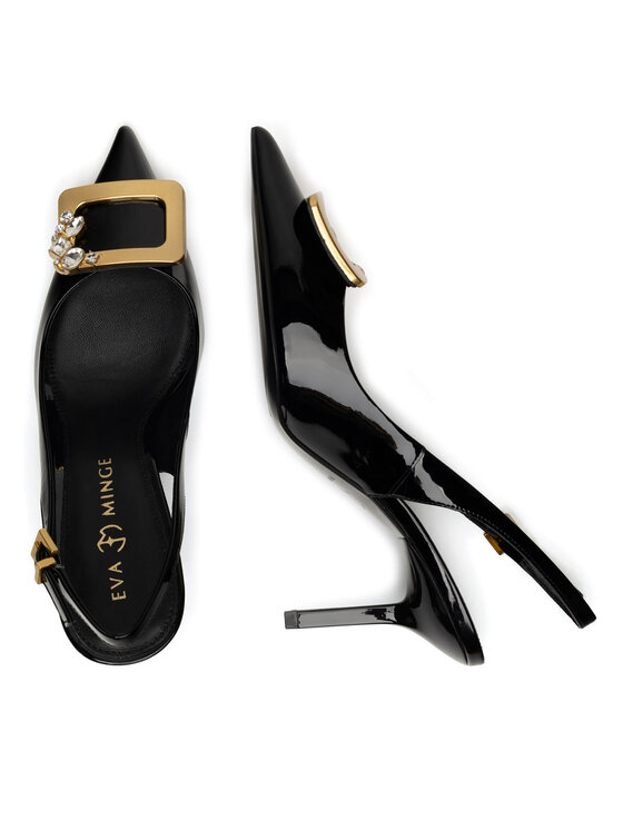 Eva Minge Eva Minge Sandalen SUN-V1560-48 Schwarz