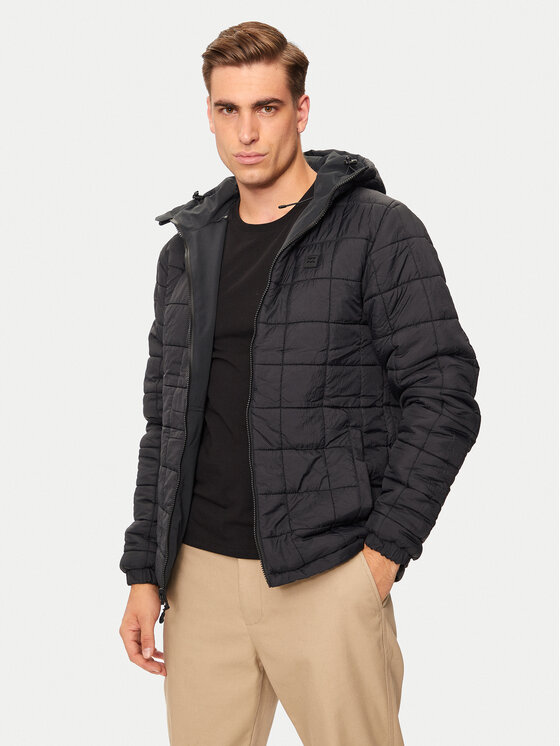 Billabong Billabong Μπουφάν μεταβατικό Transport Revo F1JK37BIF2 Μαύρο Regular Fit