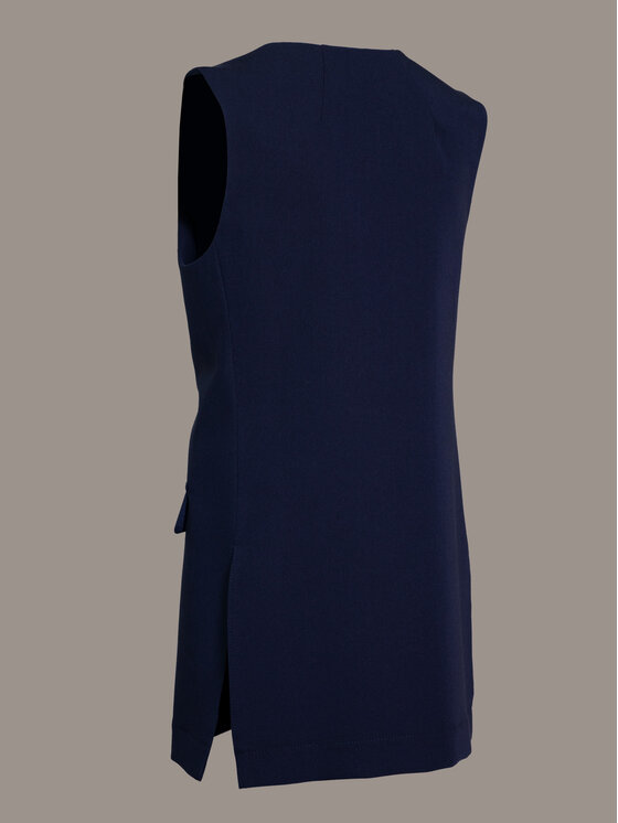 SLY SLY Kamizelka 4S-501B Granatowy Comfortable Fit