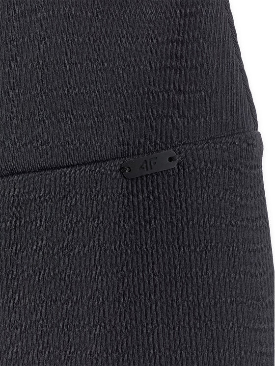 4F 4F Kolarki TREKKING Czarny Slim Fit