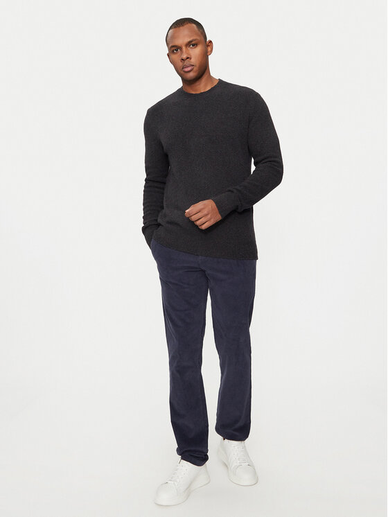 United Colors Of Benetton United Colors Of Benetton Pulover 10R2U108E Gri Regular Fit