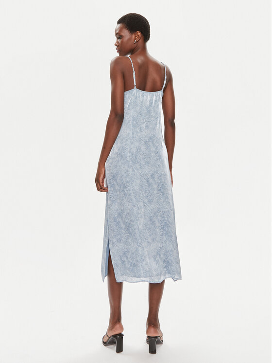 MICHAEL Michael Kors MICHAEL Michael Kors Sukienka koktajlowa MS4828LDLS Niebieski Regular Fit