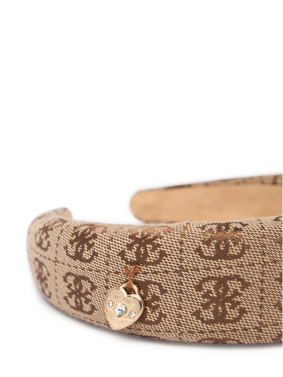 Guess Guess Set bentiță și elastic de păr GFBOXW P5403 Bej