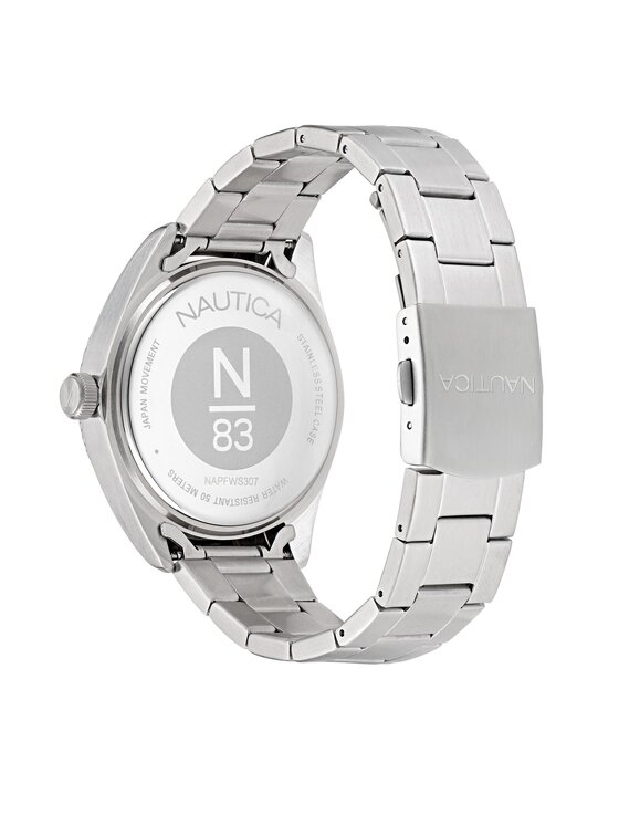 Nautica Nautica Ρολόι NAPFWS307 Ασημί