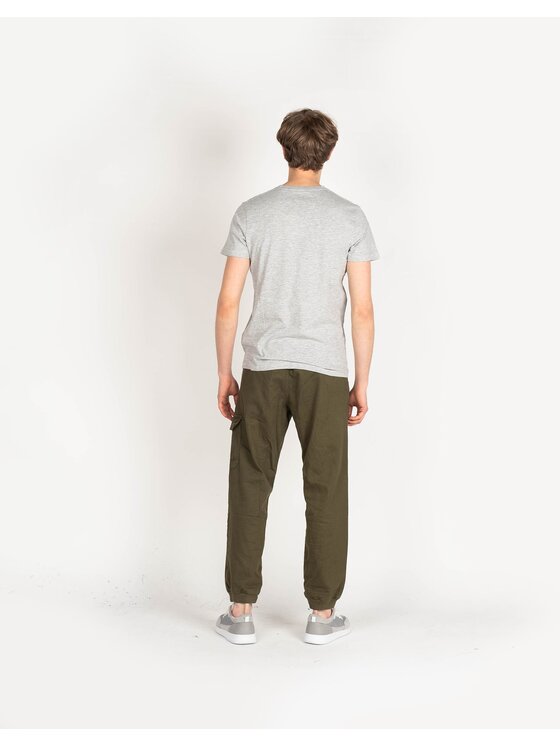 Pepe Jeans Pepe Jeans Παντελόνι υφασμάτινο PM211430 | Landan Χακί Regular Fit