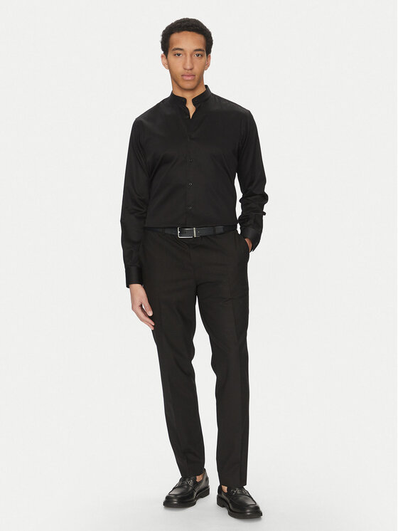 KARL LAGERFELD KARL LAGERFELD Cămașă 605035 552602 Negru Regular Fit