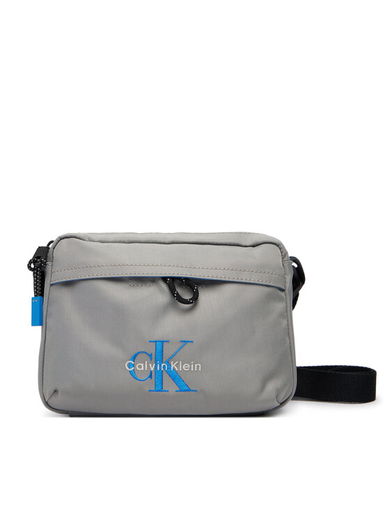 Calvin Klein Calvin Klein Geantă crossover Bold Camera Bag LV04D3117G Gri