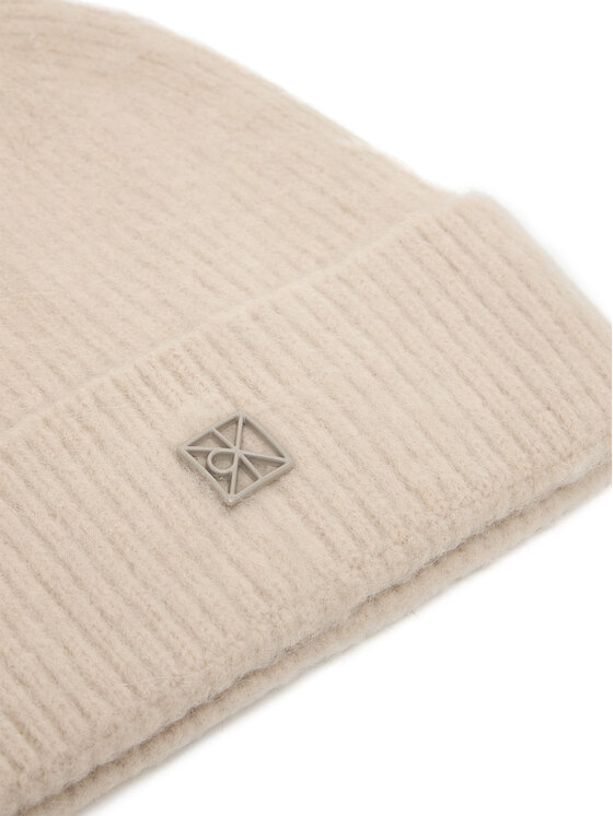 Calvin Klein Calvin Klein Mütze Emblem Brushed LV04D8067G Beige