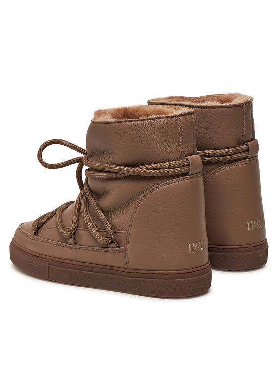 Inuikii Inuikii Μπότες Χιονιού Full Leather 75203-087 Καφέ