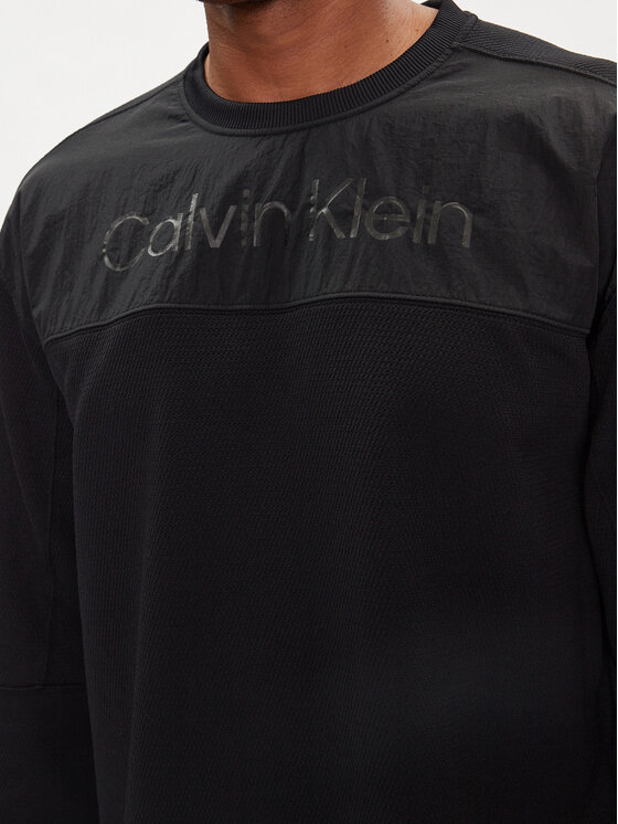 Calvin Klein Performance Calvin Klein Performance Μπλούζα 00GMS4W338 Μαύρο Regular Fit