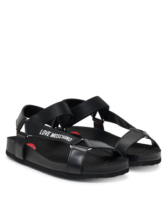 LOVE MOSCHINO LOVE MOSCHINO Sandały JA16263G0MIA0000 Czarny