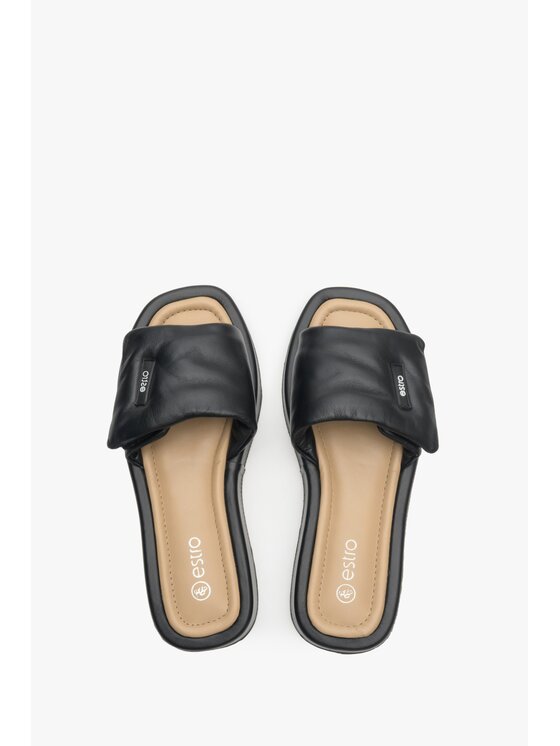 Estro Estro Παντόφλες ER00113094 Μαύρο