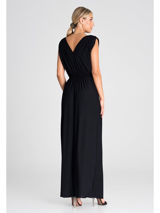 FIGL FIGLFIGL Vestito M947 Nero Regular Fit