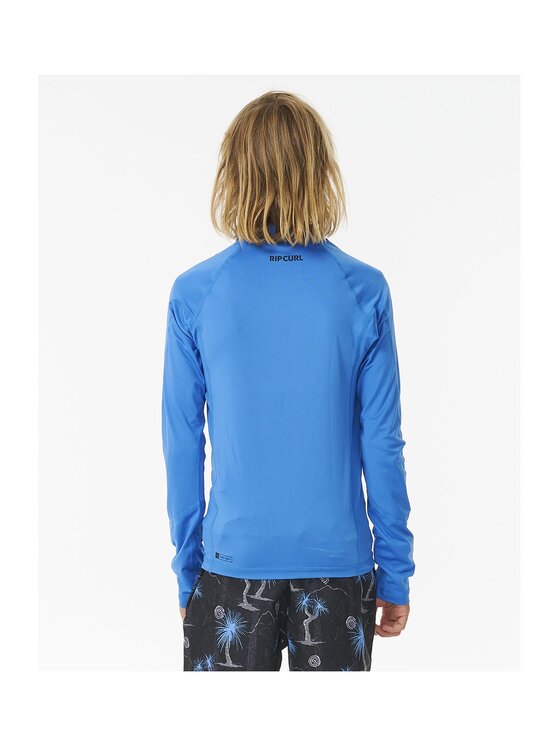Rip Curl Rip Curl Koszulka do pływania Brand Wave Upf L/S-Boy Niebieski