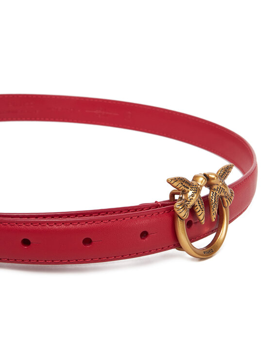 PINKO PINKO Дамски колан Love Berry H2 Belt PE 25 PLT01 100143 A0F1 Червен
