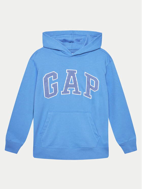 Gap Gap Mikina 885742 Modrá Regular Fit