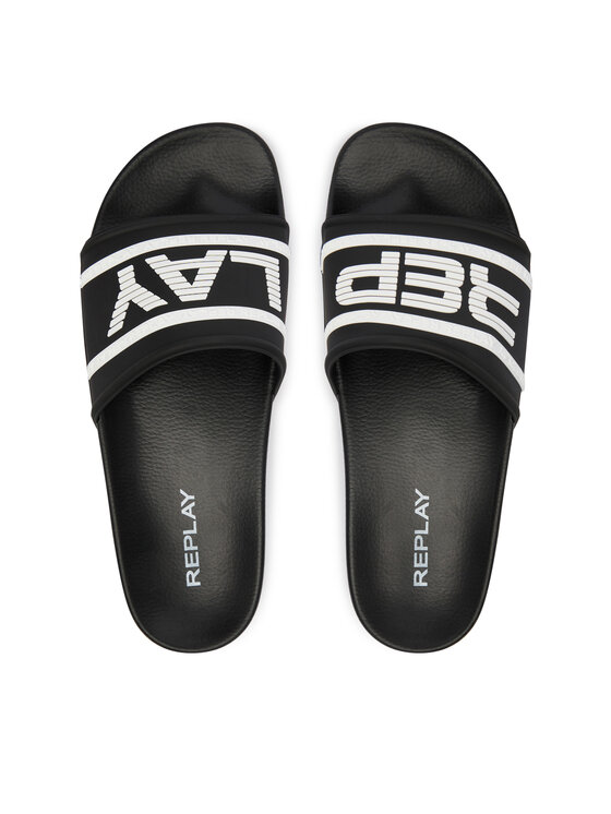 REPLAY REPLAY Шльопанці GMF1A .000.C0078S Чорний