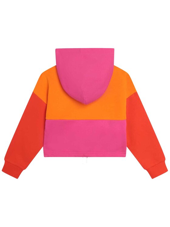 DKNY DKNY Bluza D35S95 D Pomarańczowy Regular Fit