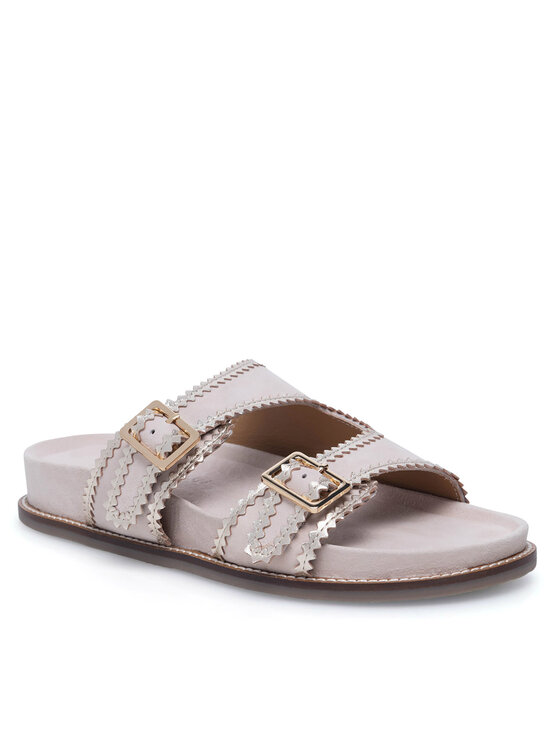 Sergio Bardi Sergio Bardi Pantoletten SERGIO BARDI-WI29-03-M24-SB Beige